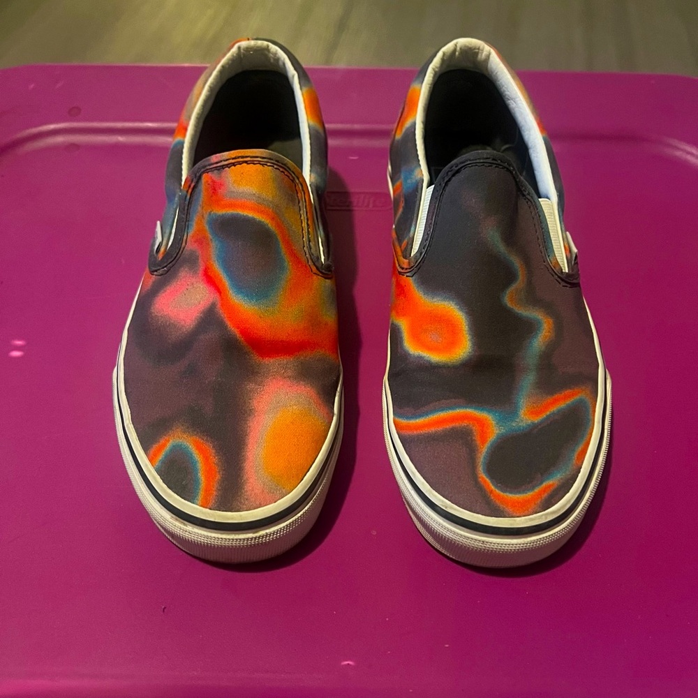 Vans Classic Slip On Dark Aura Multicolor - Men’s 7/Women’s 8.5